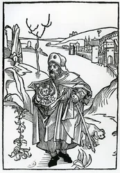 Gerson als Pilger, Frontispiz zu 